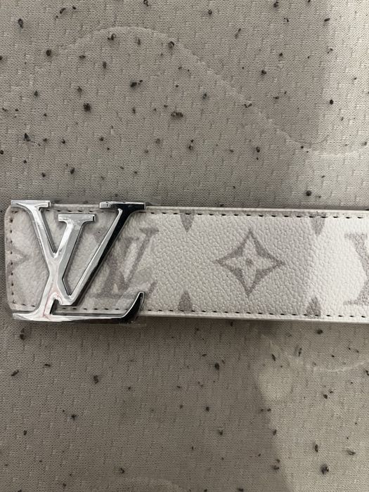 pasek bialy louis vuitton nowy 110cm
