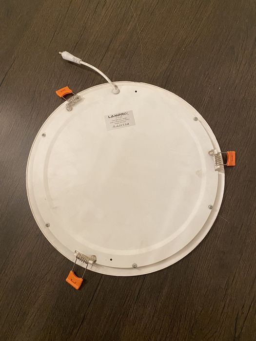 Lampa podtynkowa biała 30cm 4 sztuki