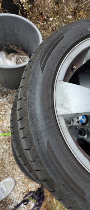 4 jantes BMW com pneu