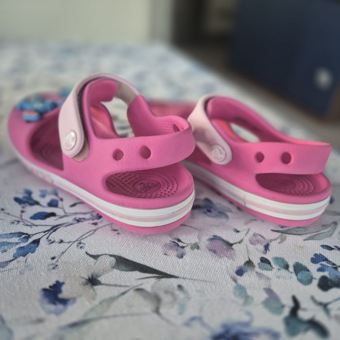 Sandały różowe Crocs c10