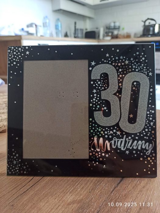 Ramka na zdjęcie urodziny 30 lat!