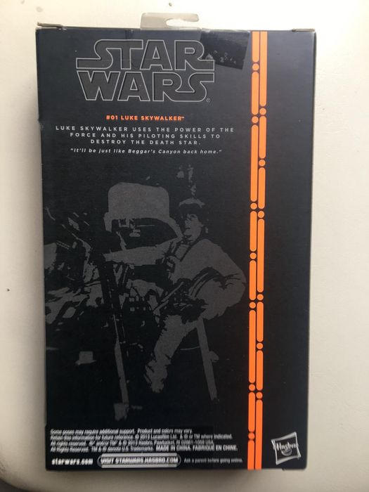 Star Wars The Black Series #01 – Luke Skywalker X-Wing Pilot