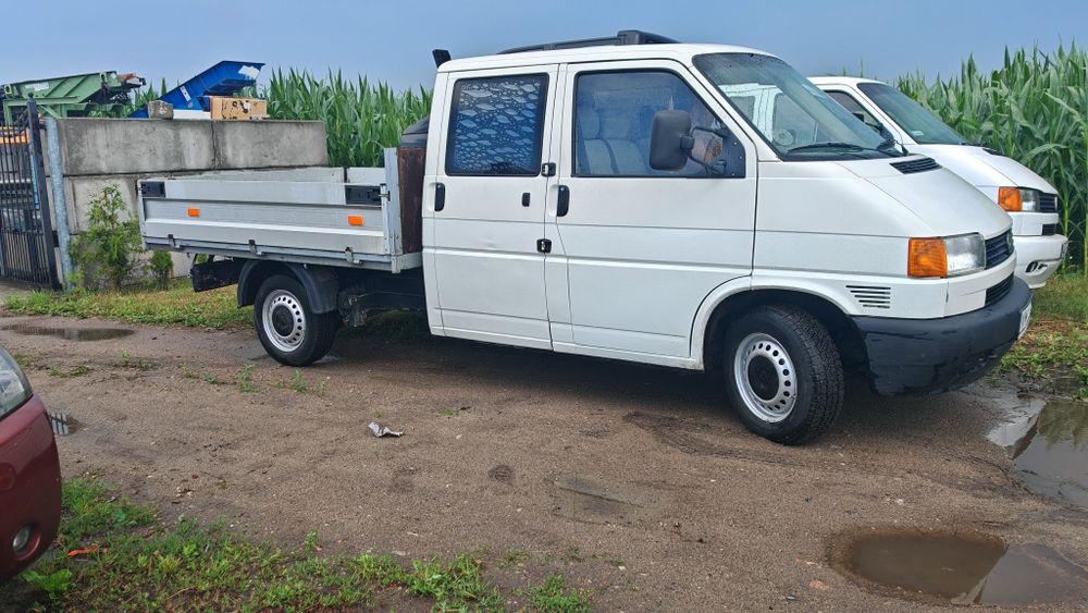 T4 Doka 2.4 D 1999r paka Alu bez rdzy