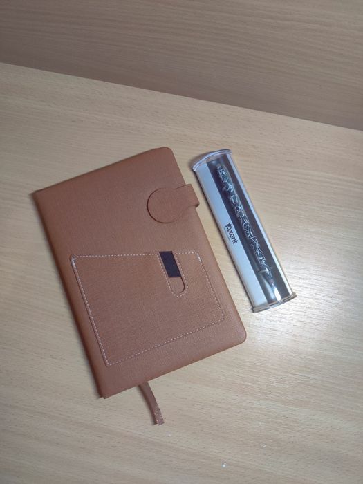 Блокнот / планер + ручка Axent Unigue