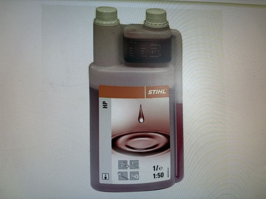 Olej Stihl HP 1 L z dozownikiem - do silników dwusuwowych