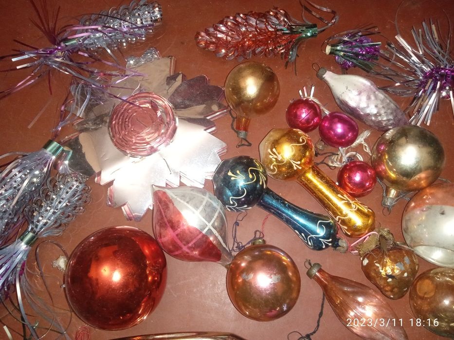 Ёлочные игрушки ссср