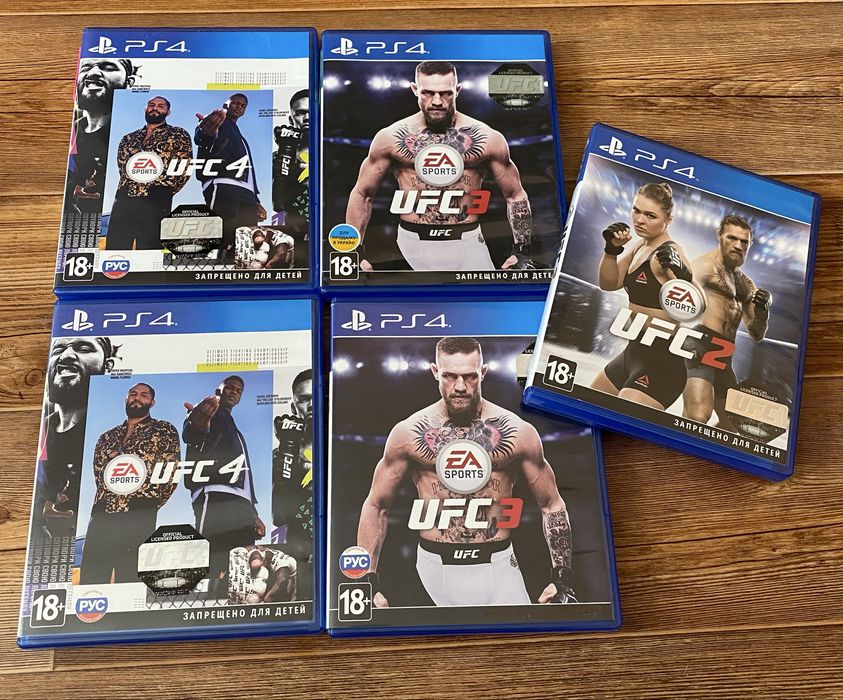 Sony PS4: UFC 4, Need for Speed, Gran Turismo, Mortal Kombat, Tekken