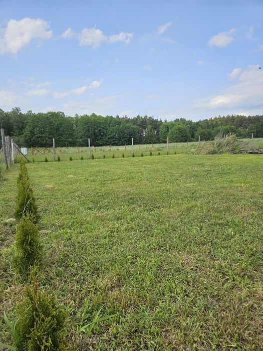 Działka budowlana przy lesie | MPZP | ogrodzona | garaż