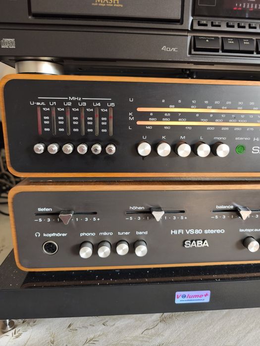 Saba Vs 80 Saba Ta 100 wzmacniacz tuner