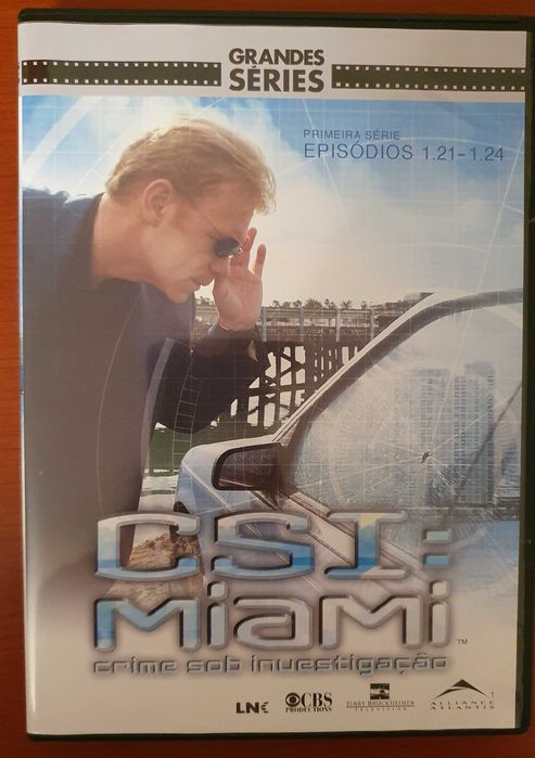 5 DVD's CSI Miami - Serie 1