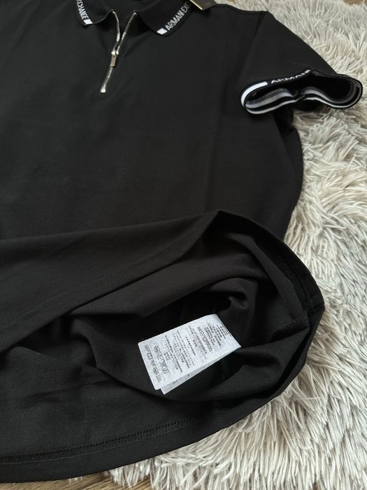 НОВА Футболка 1/3 ZIP Armani Exchange | футболка AX Армані екчендж | анжел
