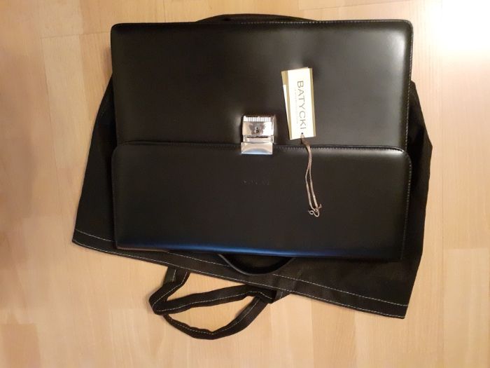 Stylowa aktówka torba na laptopa lub tablet firmy "Batycki" - unisex