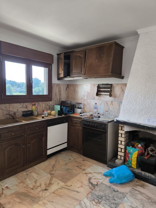 Moveis de madeira de cozinha