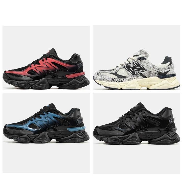 Кроссовки New Balance 9060 X Sea Stone Black Gradient нью беланс 9060