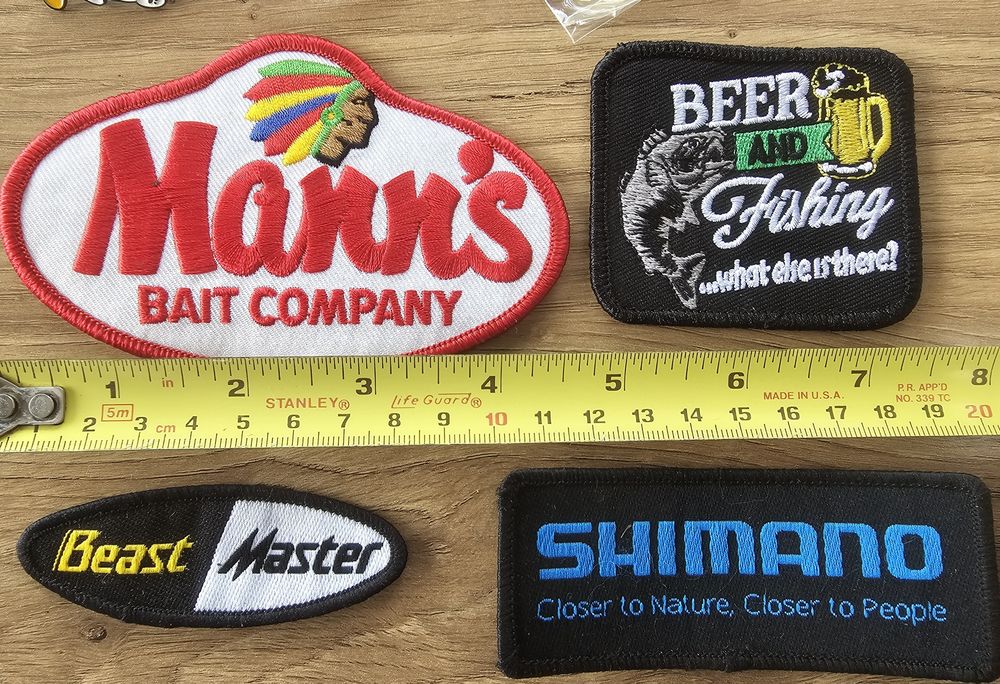Shimano Manns path & pins naszywki wpinki