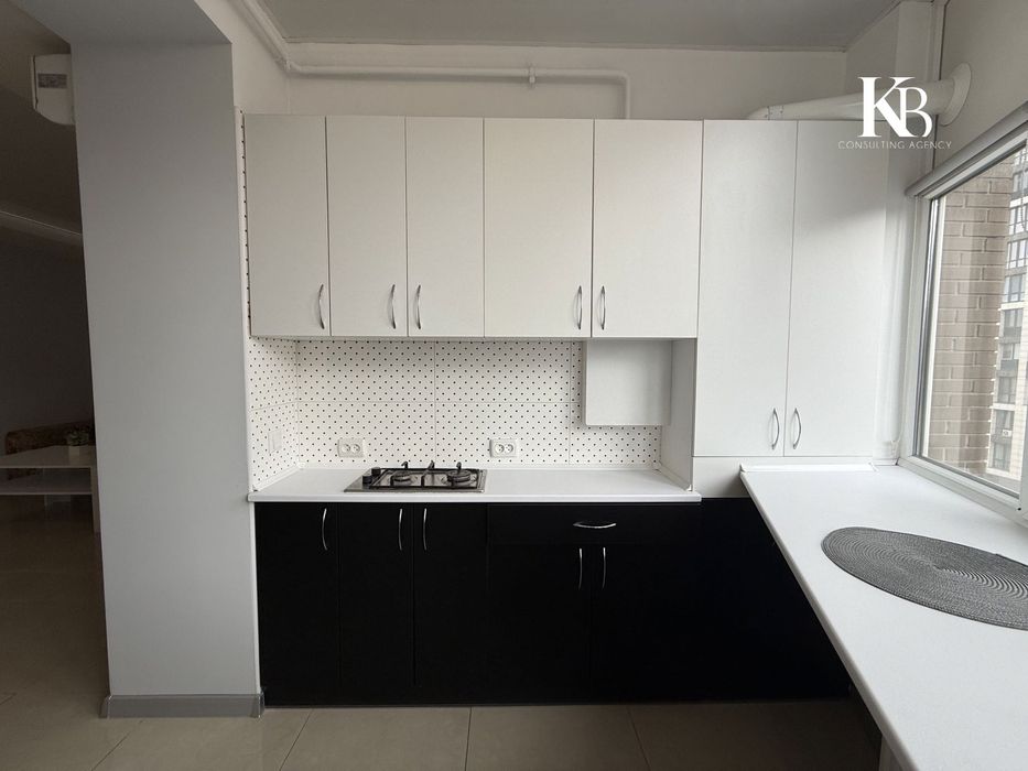 Продаж 1-к ЖК Набережний Квартал, 55м², газ, ремонт