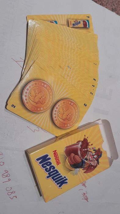 Cartas nesquik Nestlé