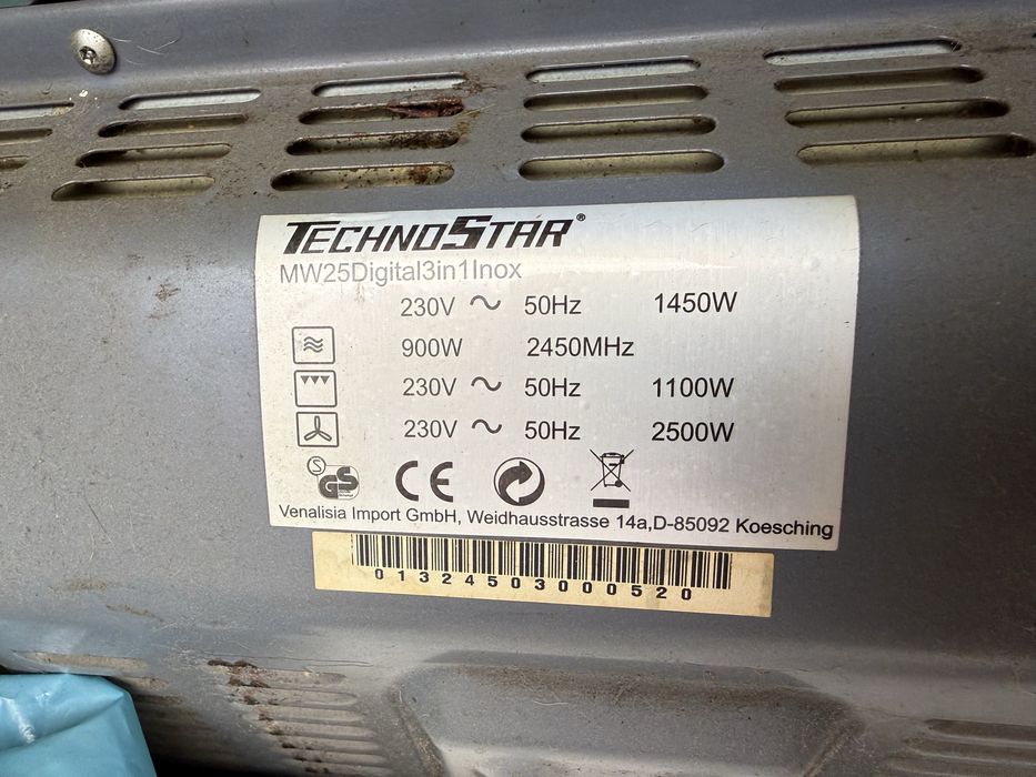 Microondas technostar