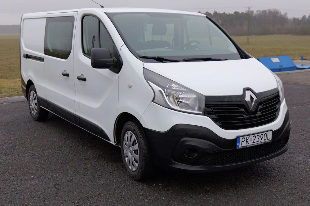 Renault Trafic 2019r. , brygadówka 6 os. , salon PL , 92 tyś km, zamiana.