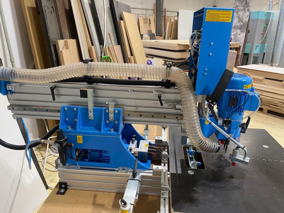 Wiertarka meblarska Hettich BlueMax Mini Modular Plus – komplet.