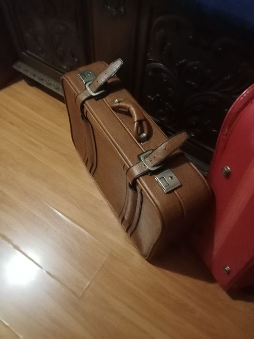 Mala de viagem  castanha