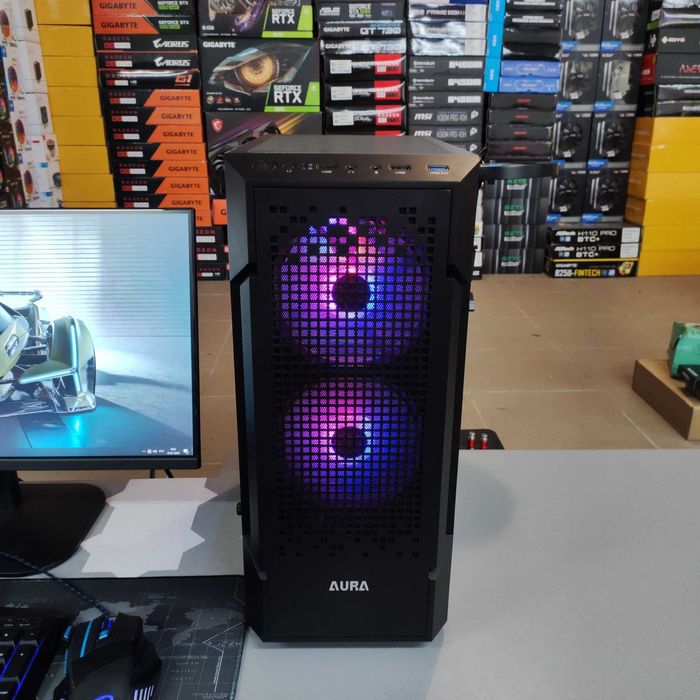 Компютер Новий Ryzen 5 5500, 32GB DDR4, GTX 1660 Super 6GB, SSD 512GB