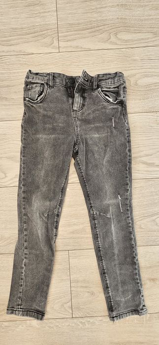 Zestaw jeansów rozm. 128+gratis