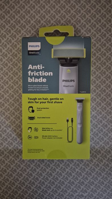 OneBlade 1st Shave