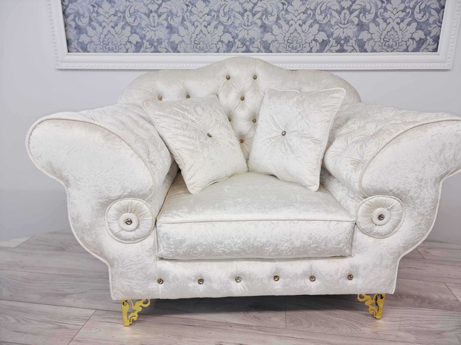 Zestaw wypoczynkowy Chesterfield PRESTON BIG 3+2+1