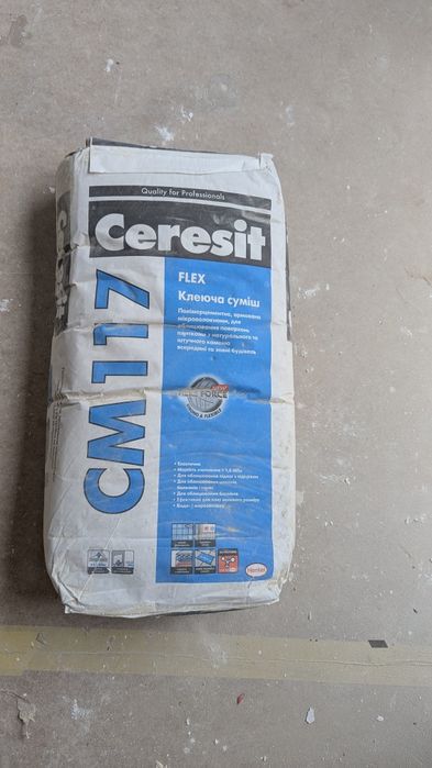 Клей для плитки Ceresit (Церезит) СМ 117 (25 кг)