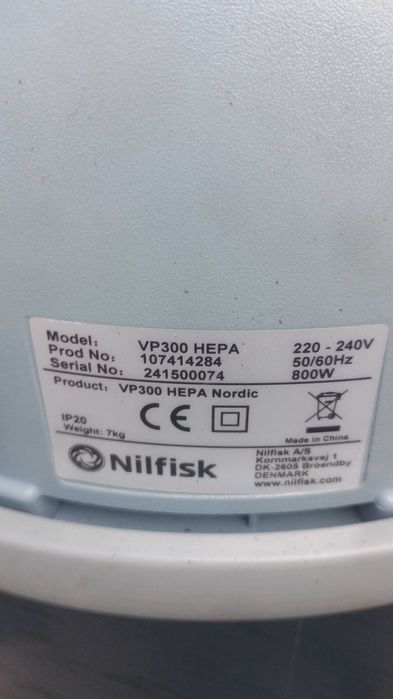Odkurzacz Nilfisk VP 300 HEPA NORDIC Gwarancja