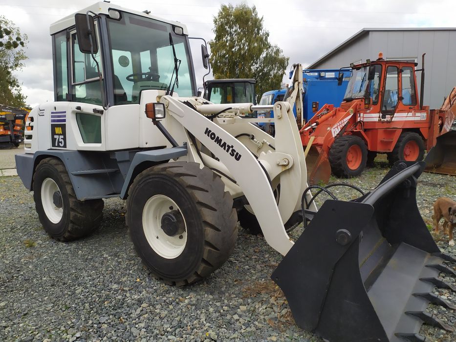 Ładowarka Komatsu WA75 jak terex kramer