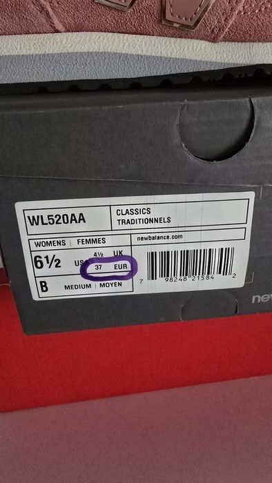 Buty damskie sportowe New Balance rozmiar 37