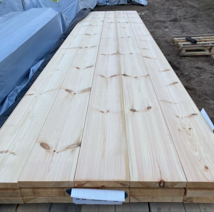 Deska 35x220 AB sosna skandynawska