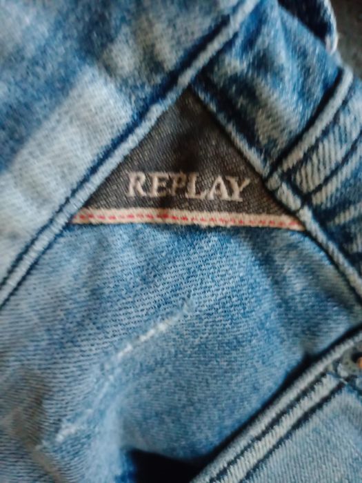 Spodnie męskie jeans Replay waitom,