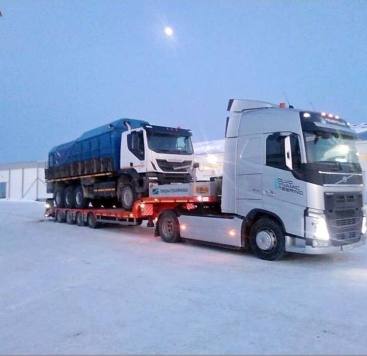 Трал 45 тонн, аренда, доставка грузов, спецтехника, эвакуатор Дніпро