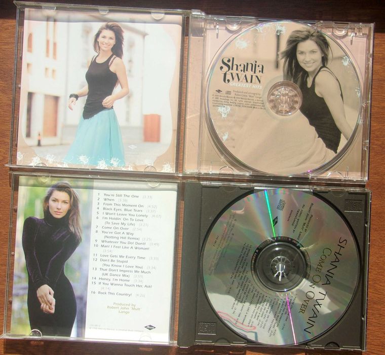 Zestaw zagranicznych  płyt CD