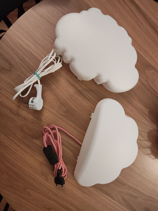 upplyst Lampa nocna Ikea dla dzieci x2