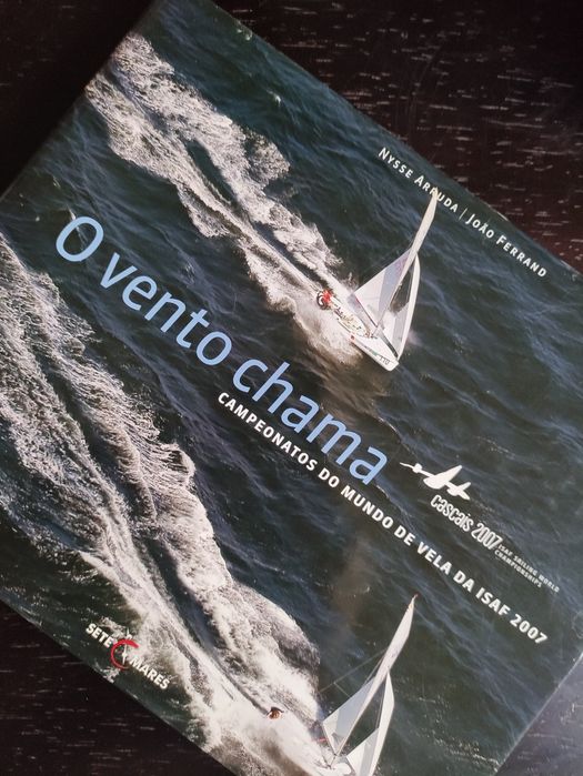 Livro sobre Vela. O vento chama