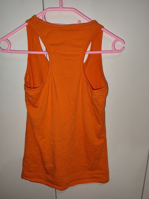 Codzienny sportowy na szelkach t-shirt damski 34