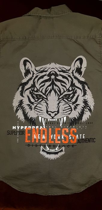 Koszula khaki militarna roz 152