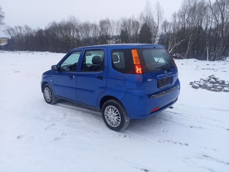 Subaru justy 4x4 1,3 2007 rok