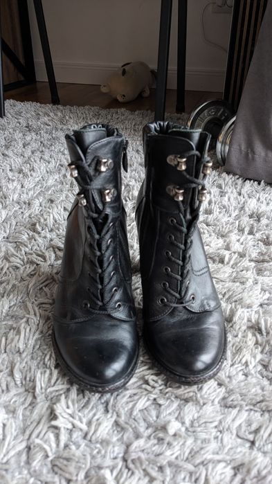 Чобітки шкіряні демісезон весна/осінь 37р