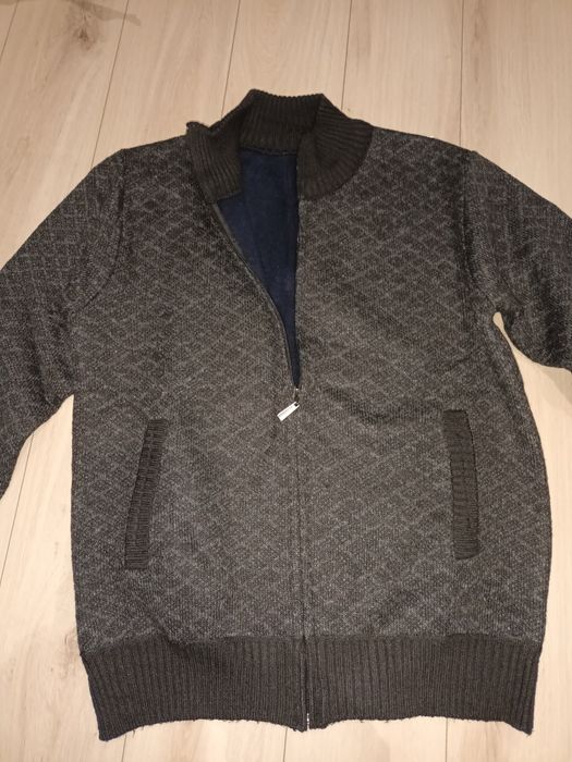 Sweter meski rozpinany