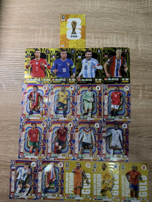 Продам унікальні картки World Cup XL Adrenalyn від Panini