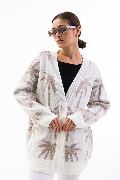 В'язаний жіночий светр/ кардиган