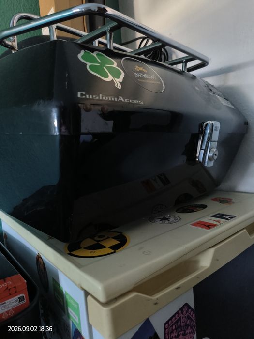 Top Case CustomAcces com Grelha e Encosto