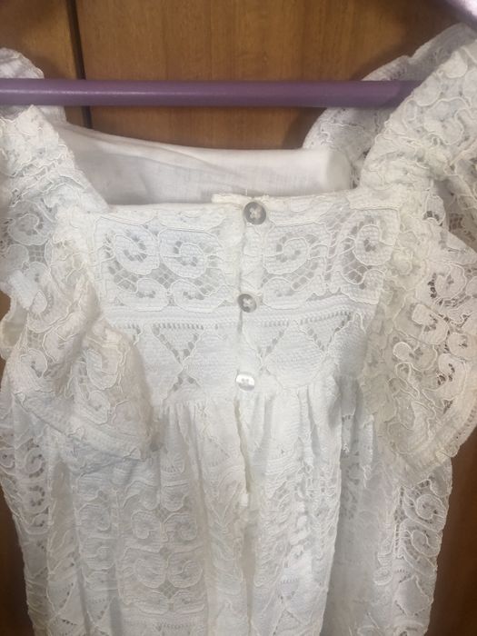 Vestido de Cerimónia rendado Mayoral  Menina 4 anos