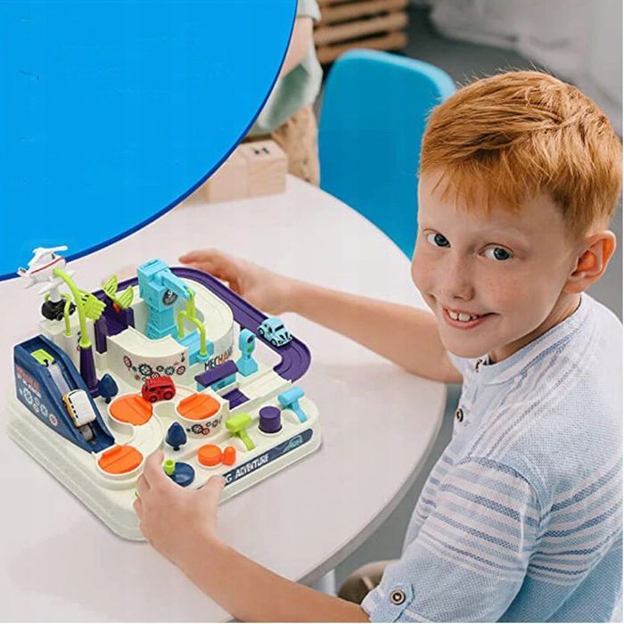 Interaktywny Tor Przeszkód Samochodowy 4 Auta 802A