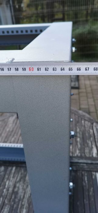 Boks (klatka, wędzarnia) ramiak metalowy malowany proszkowo